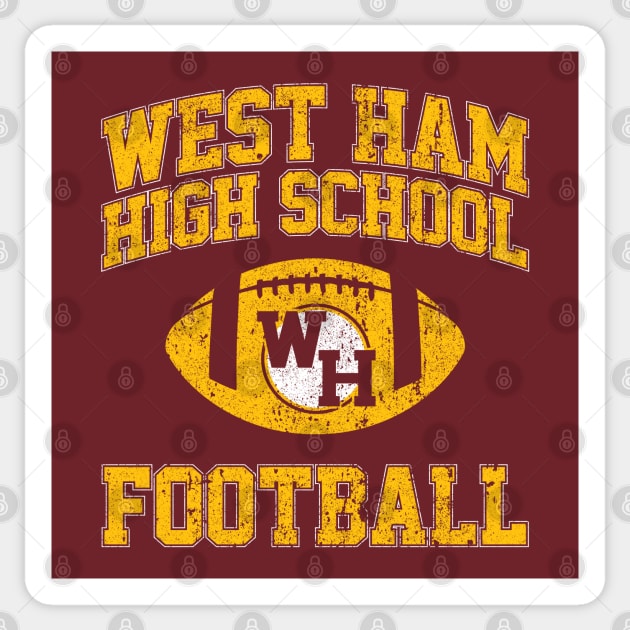 West Ham High School Sticker by huckblade